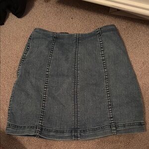 Denim Blue Skirt